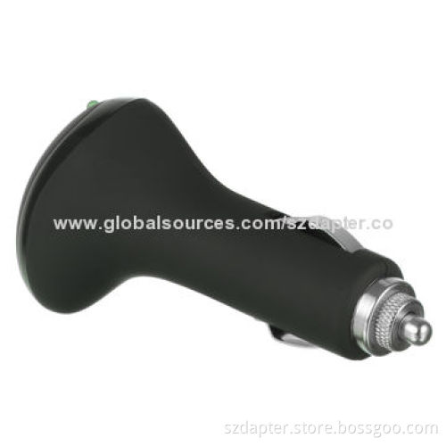 5V/2.1A USB Car Charger with LED Power Light Indication, with CE/RoHS Marks